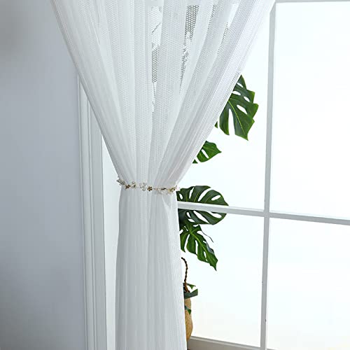Semi Sheer Voile Window Curtain - From Where - 