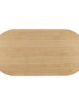 Senja 95" Oval Oak Dining Table - From Where Finds - 