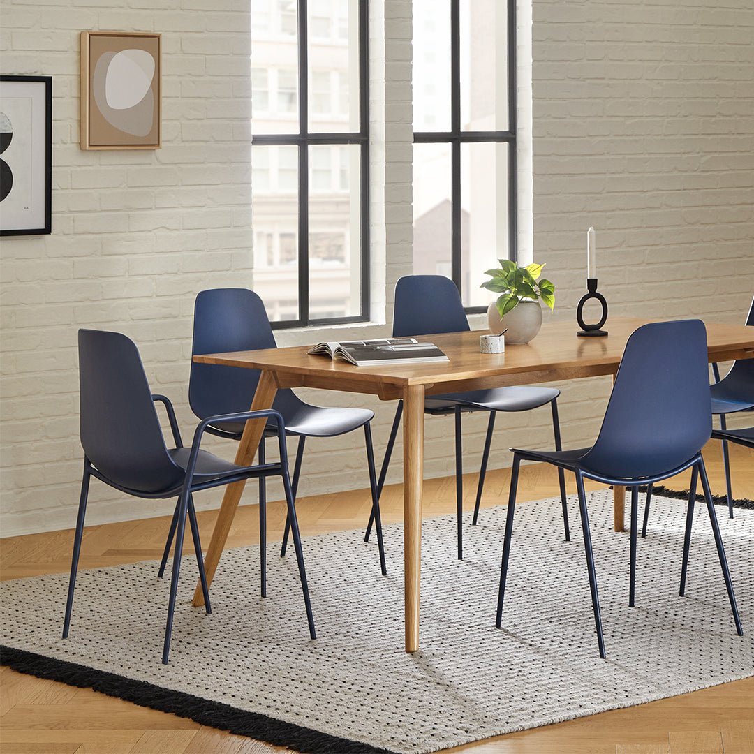Seno 86.5" Dining Table - Oak - From Where - 