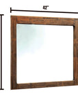 Serafina 6 - Drawer Dresser with Mirror - From Where - 