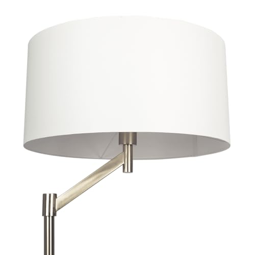 Serene Brushed Nickel Floor Lamp - From Where Finds - 