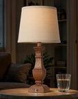Set of 2 Rustic Farmhouse Table Lamp - From Where Finds - 