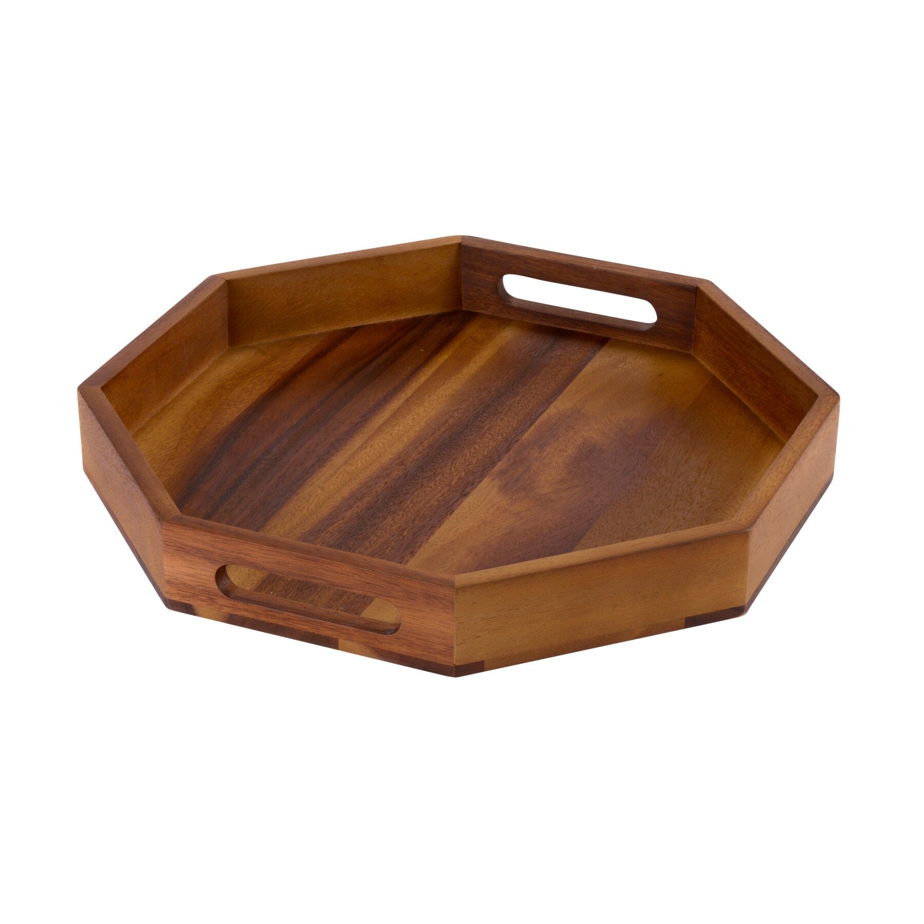 Set of 3 Octagon Serving Trays - From Where - 