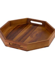 Set of 3 Octagon Serving Trays - From Where - 