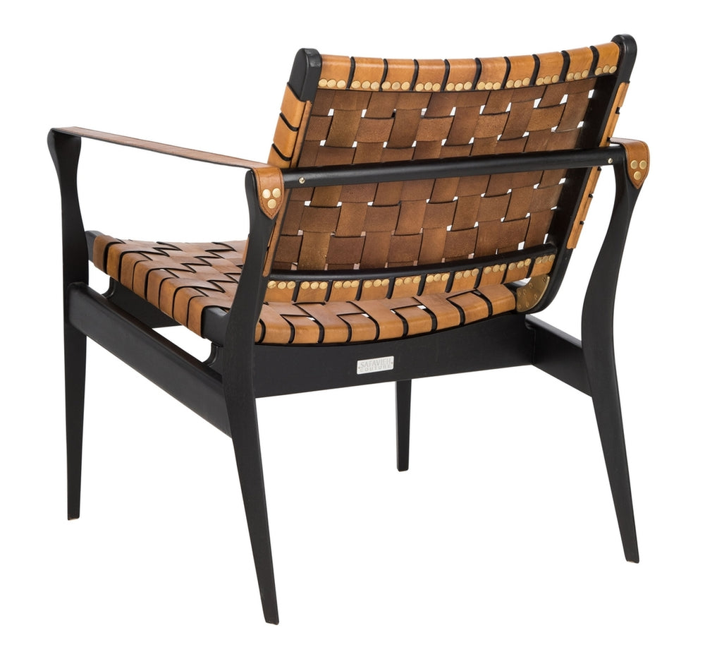 Dilan Leather Safari Chair