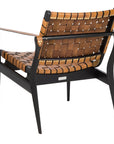 Dilan Leather Safari Chair