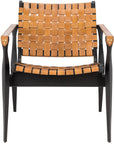 Dilan Leather Safari Chair