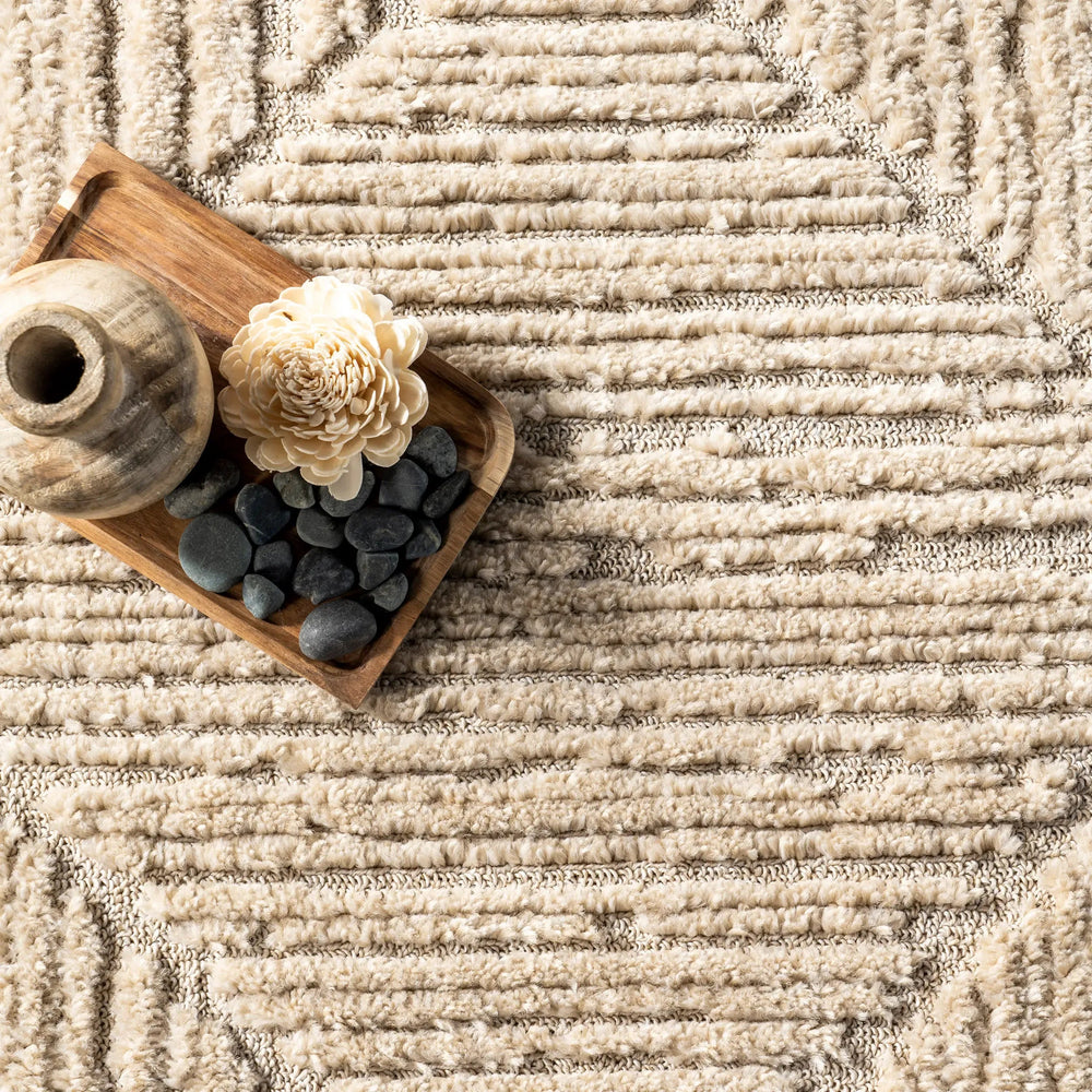 Shafali Tiled Trellis Rug - From Where Finds - 