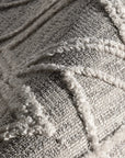 Shaggy Lattice Tassel Rug - From Where Finds - 