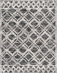 Shaggy Lattice Tassel Rug - From Where Finds - 