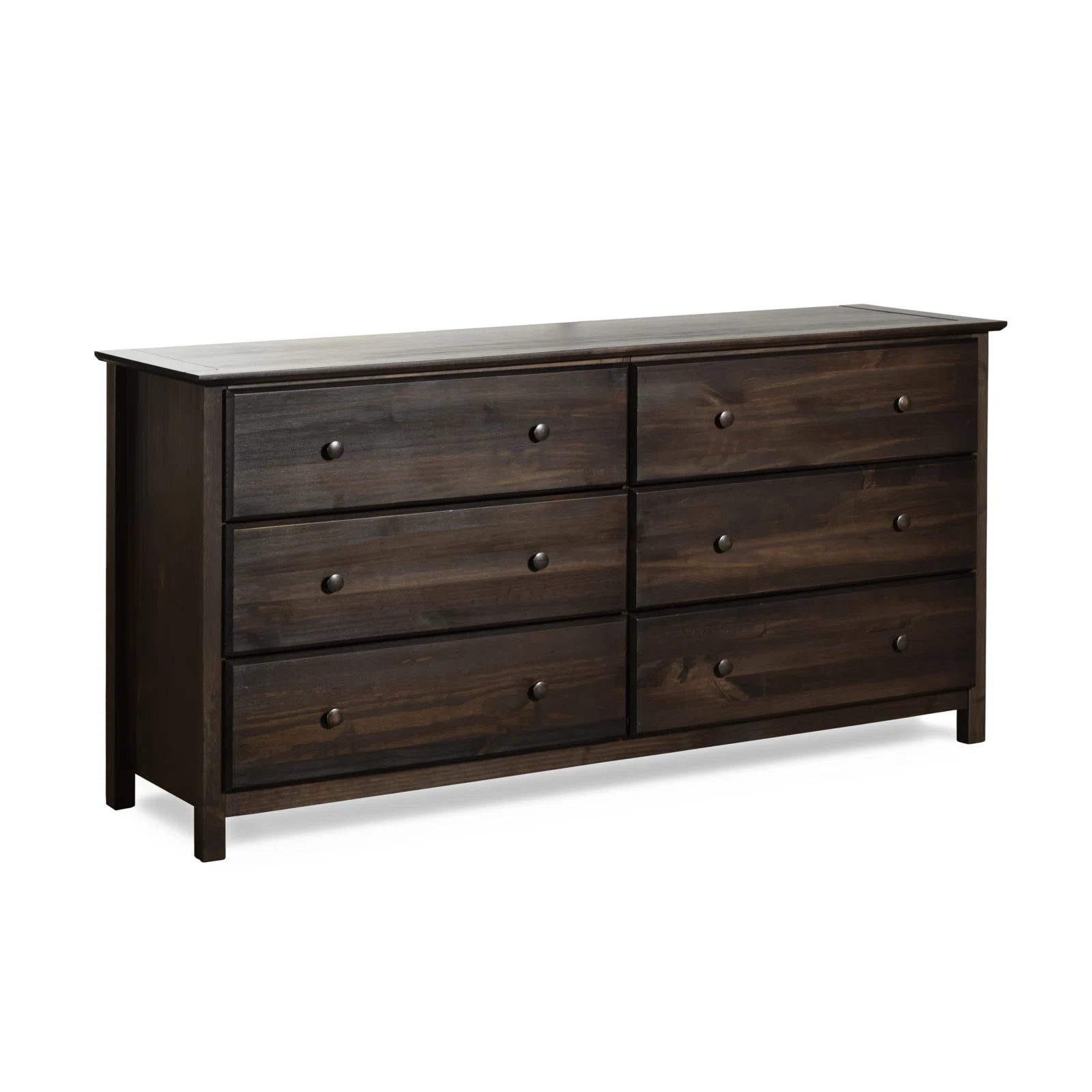 Shaker Solid Wood 6 Drawer Dresser - From Where - 