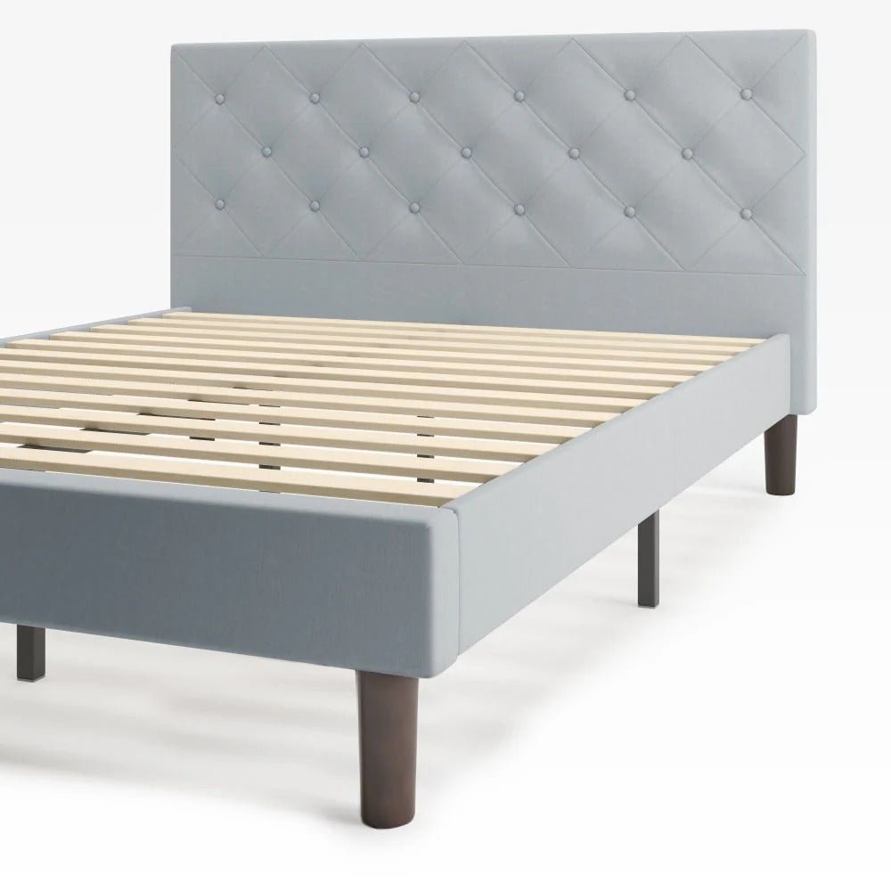 Shalini Upholstered Platform Bed Frame - From Where Finds - 