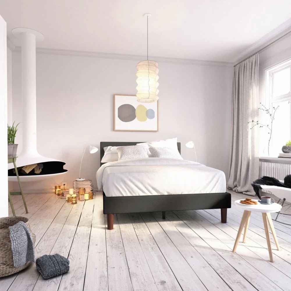 Shalini Upholstered Platform Bed Frame - From Where Finds - 