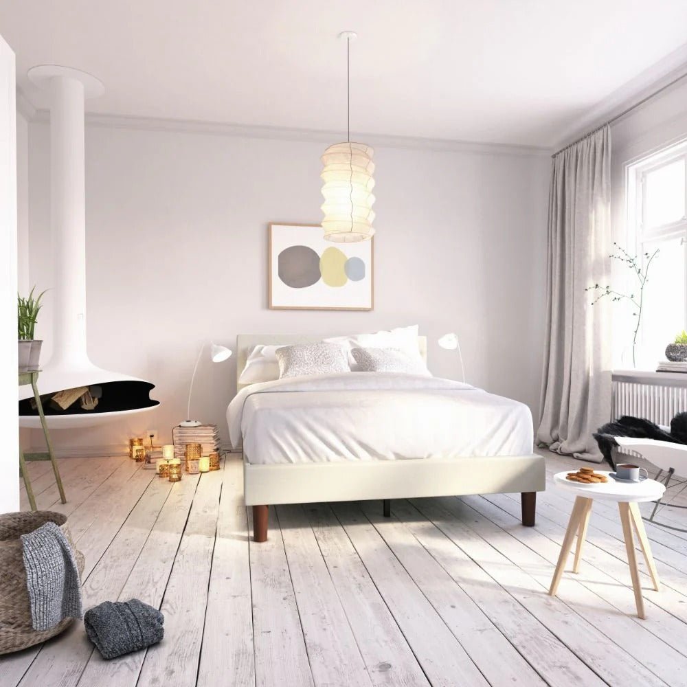 Shalini Upholstered Platform Bed Frame - From Where Finds - 
