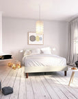 Shalini Upholstered Platform Bed Frame - From Where Finds - 