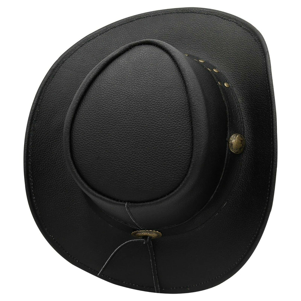 Shapeable Outback Western Style Wide Brim Hat - From Where - 