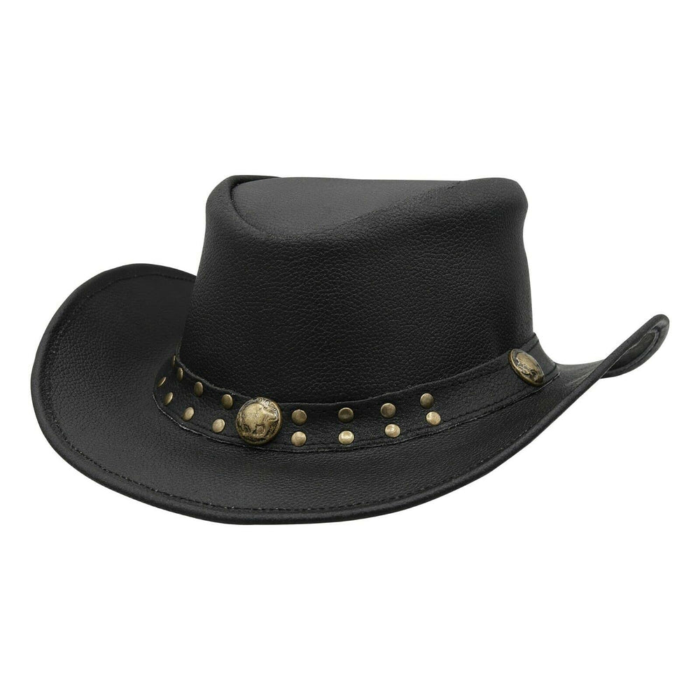 Shapeable Outback Western Style Wide Brim Hat - From Where - 