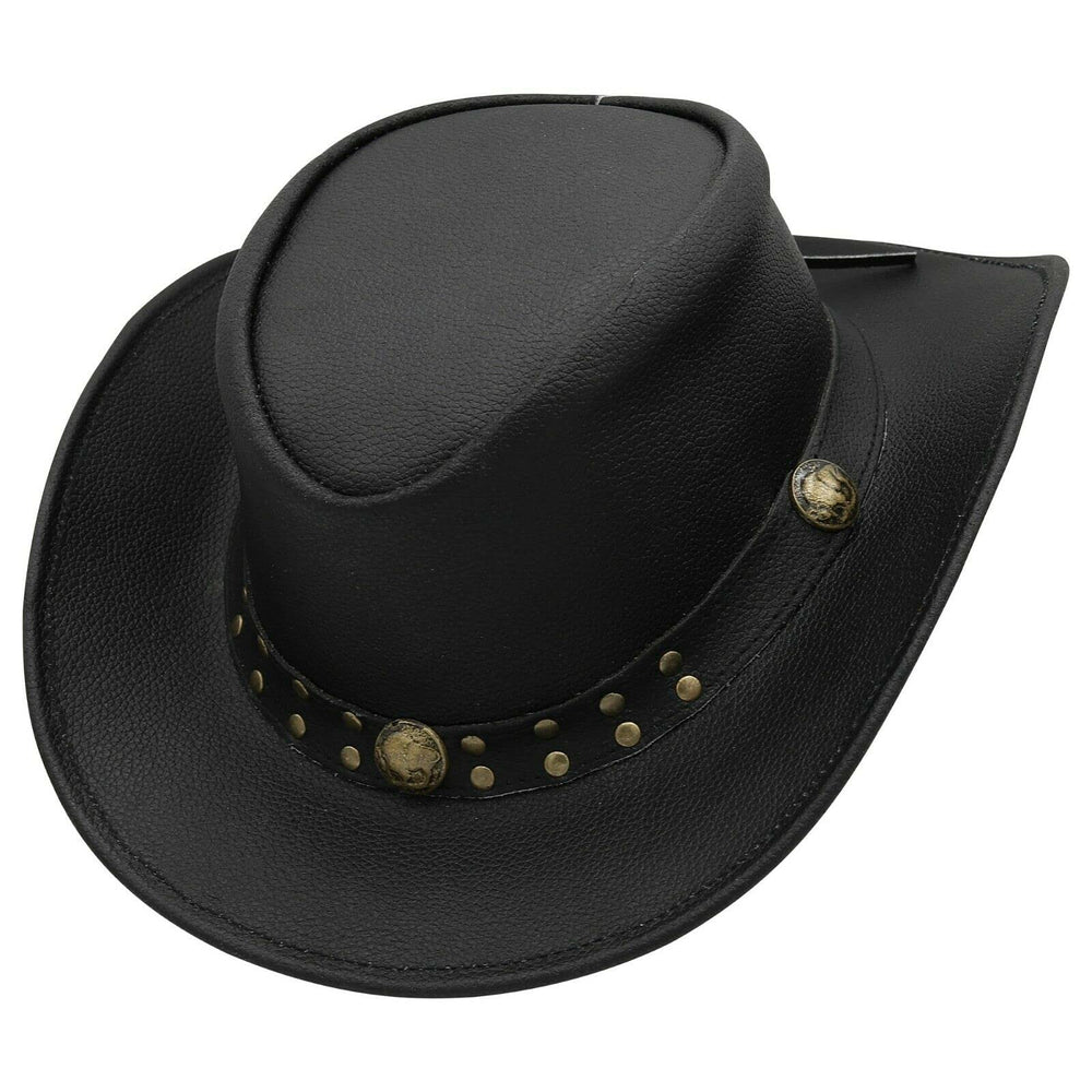 Shapeable Outback Western Style Wide Brim Hat - From Where - 