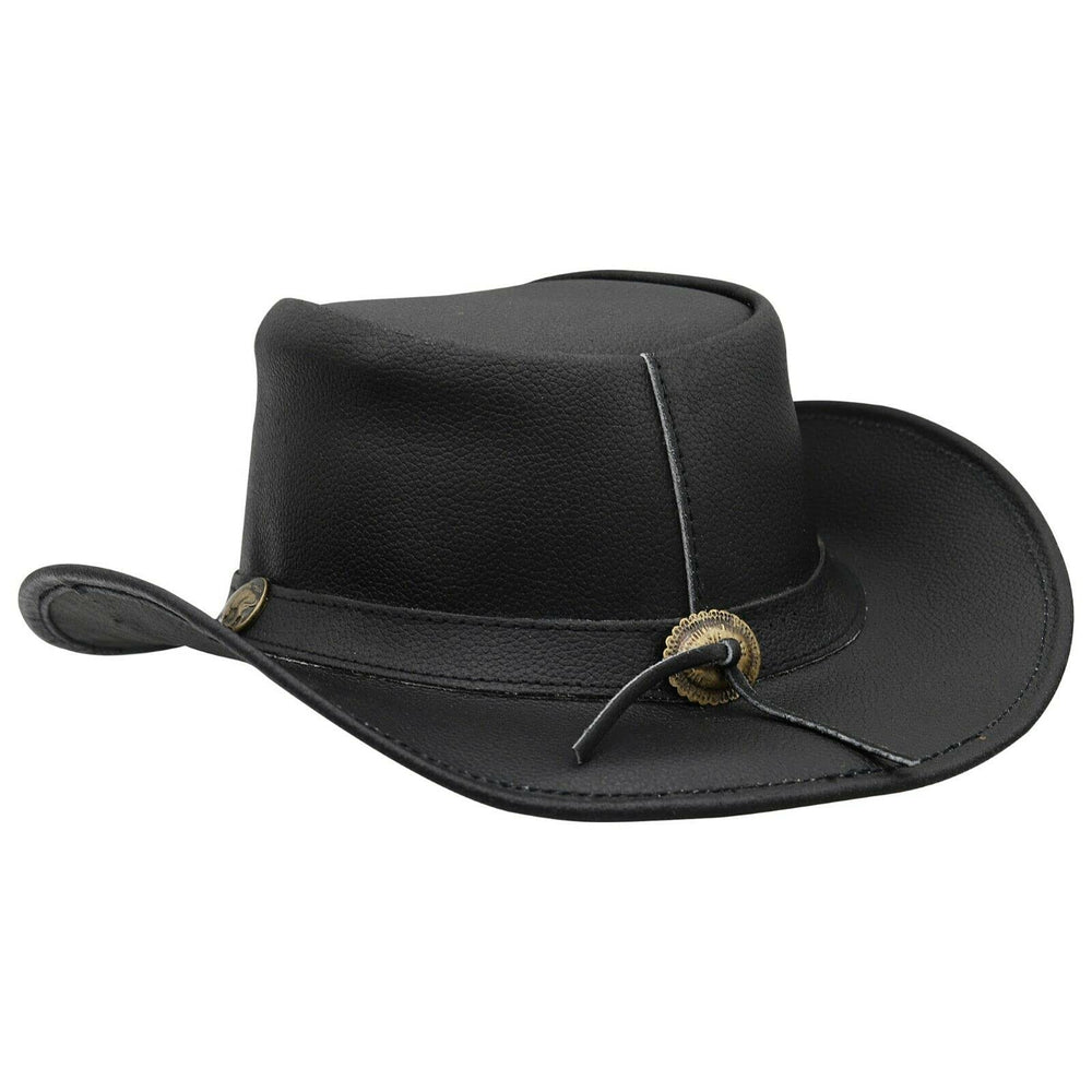 Shapeable Outback Western Style Wide Brim Hat - From Where - 