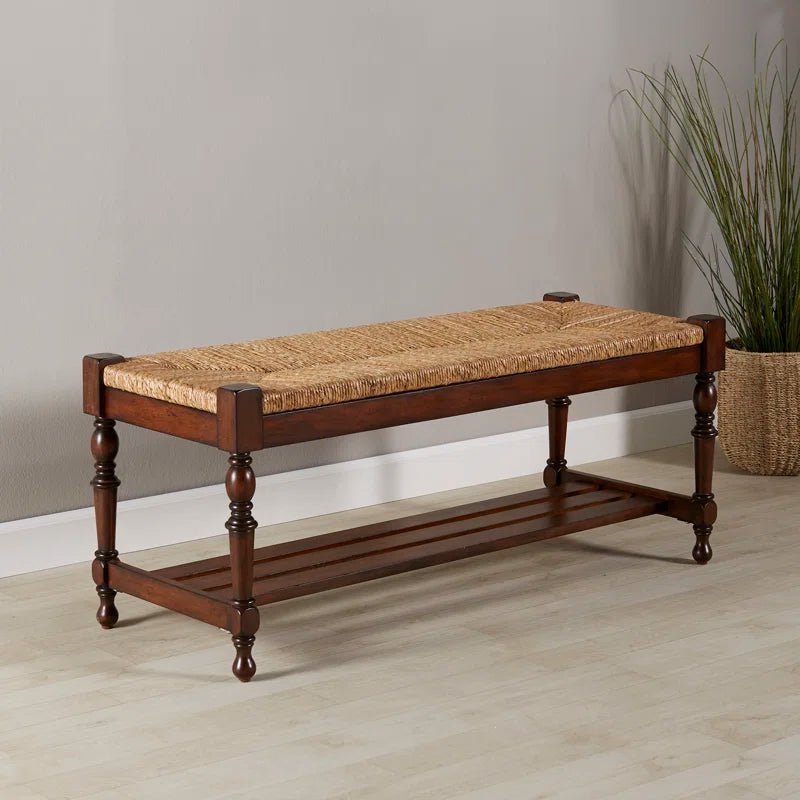 Shaylee Solid Wood Storage Bench - From Where - 