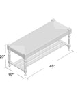 Shaylee Solid Wood Storage Bench - From Where - 
