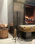 Shepherd's Crook Fireplace Tool Set - From Where - 
