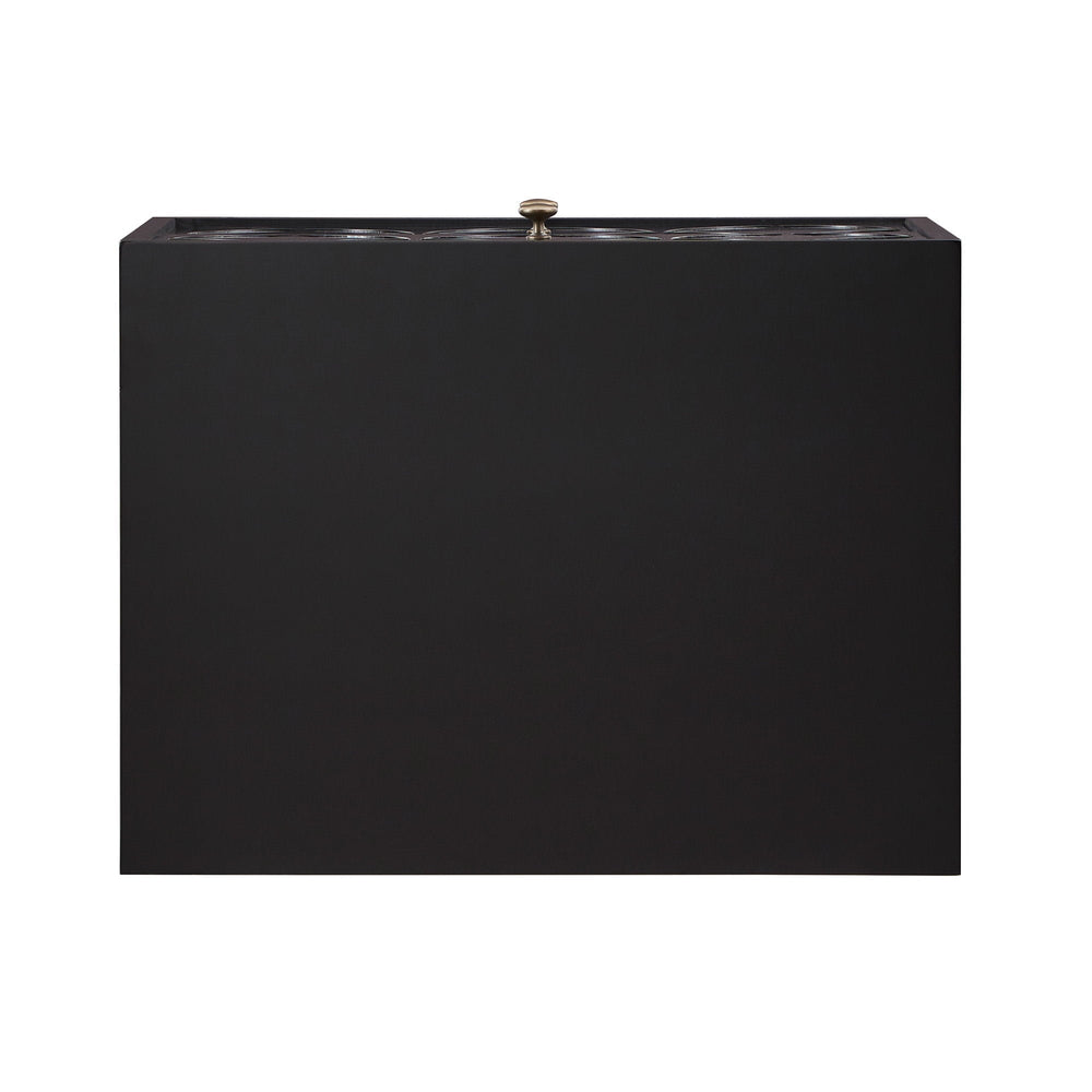 Shiloh Arched Gold Metal End Table - From Where -