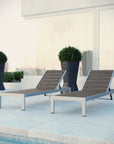 Shore Aluminum Chaise Lounge (Set of 2) - From Where - 