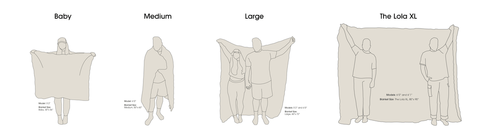 Shoreline Two - Tone Blanket - From Where Finds -