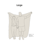 Shoreline Two - Tone Blanket - From Where Finds -
