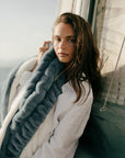 Shoreline Two - Tone Blanket - From Where Finds -