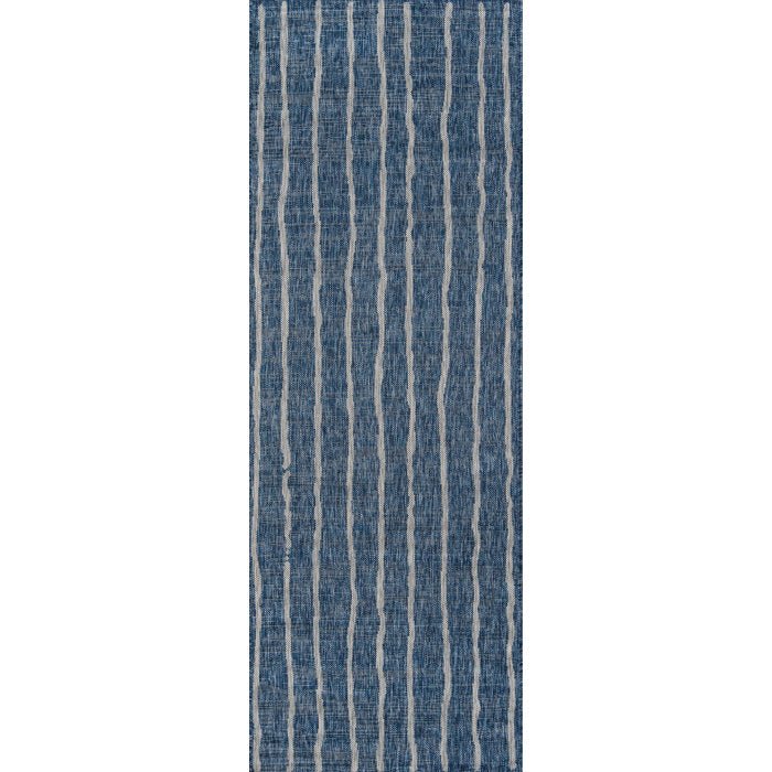 Sicily Geometric Blue Area Rug - From Where - 
