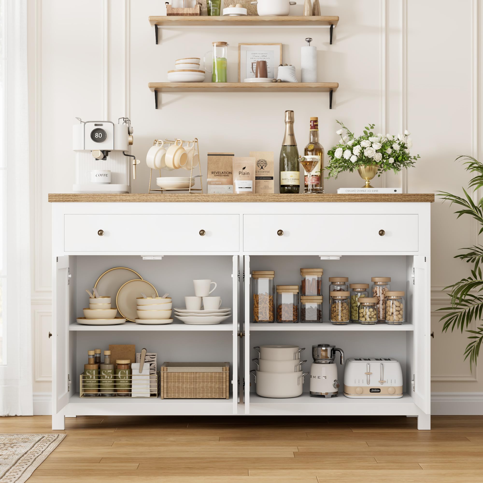 Sideboard Buffet Cabinet with Storage - From Where - 