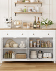 Sideboard Buffet Cabinet with Storage - From Where - 