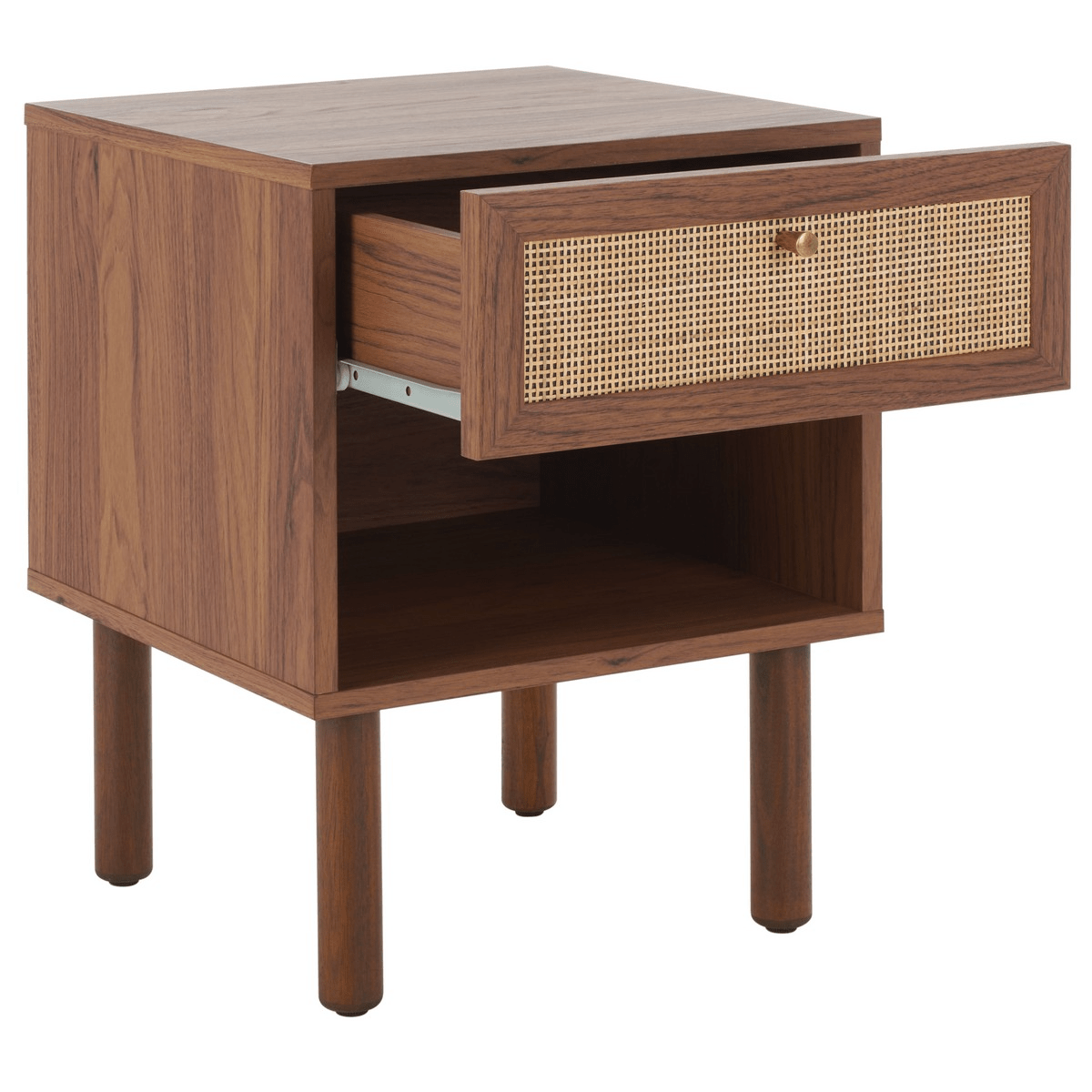 Silvanna Rattan Nightstand - From Where Finds - 