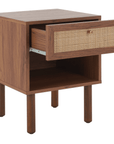 Silvanna Rattan Nightstand - From Where Finds - 