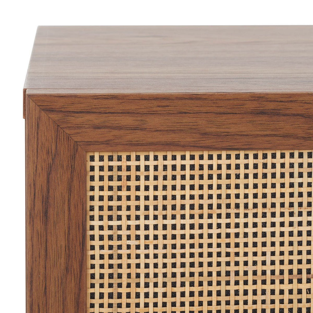 Silvanna Rattan Nightstand - From Where Finds - 