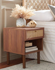 Silvanna Rattan Nightstand - From Where Finds - 