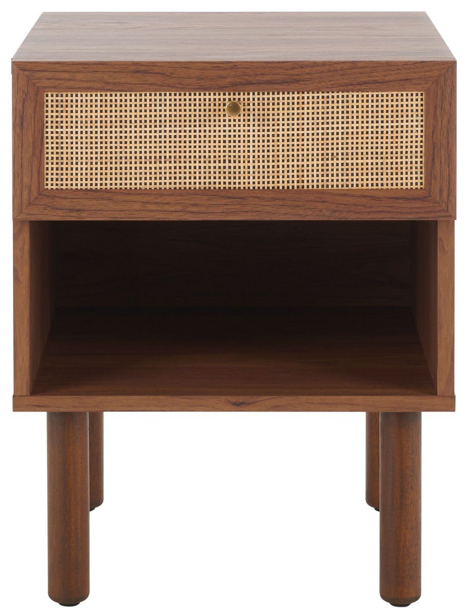 Silvanna Rattan Nightstand - From Where Finds - 