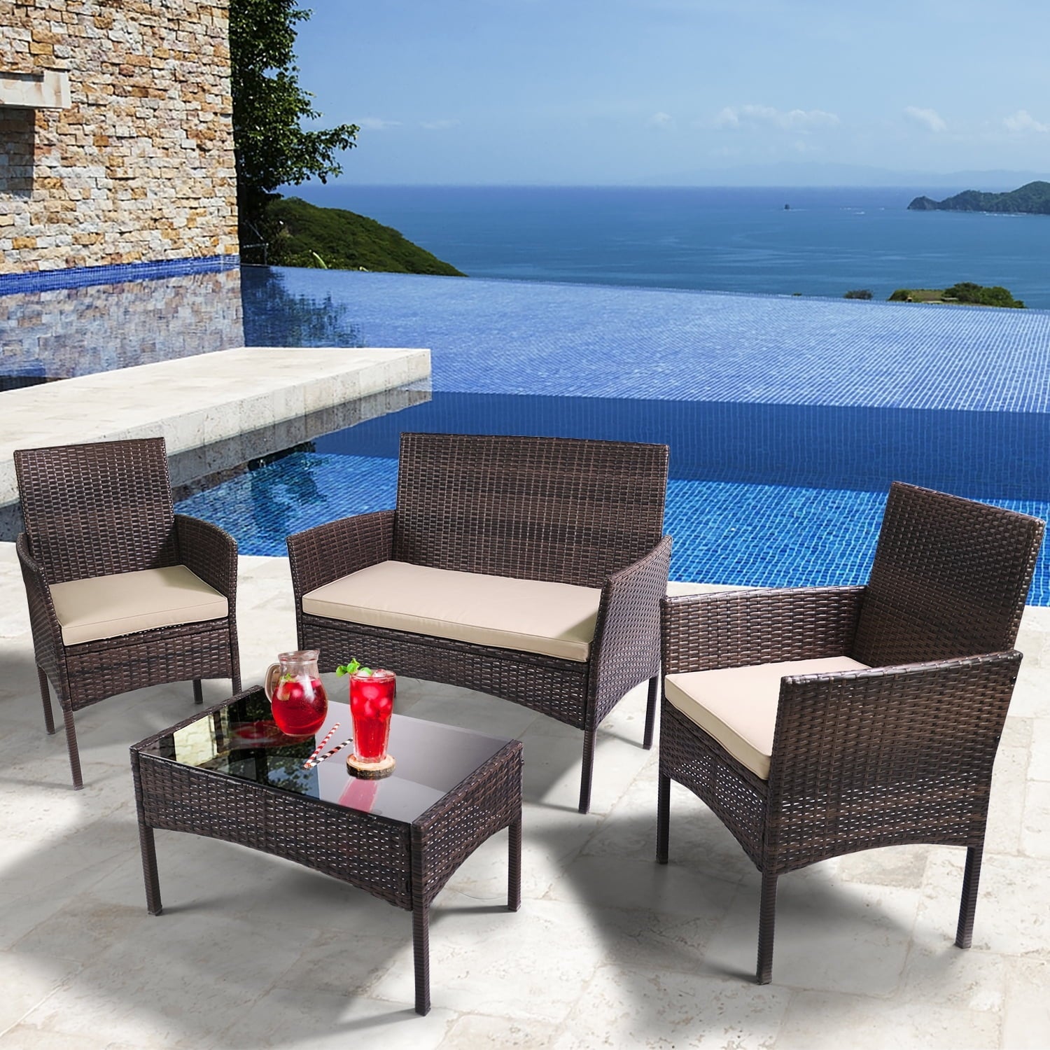 Simenmax Patio Furniture Set - From Where - 