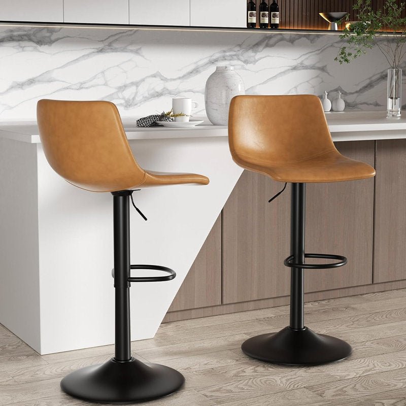 Simple Bar Stool Set of 2 - From Where - 