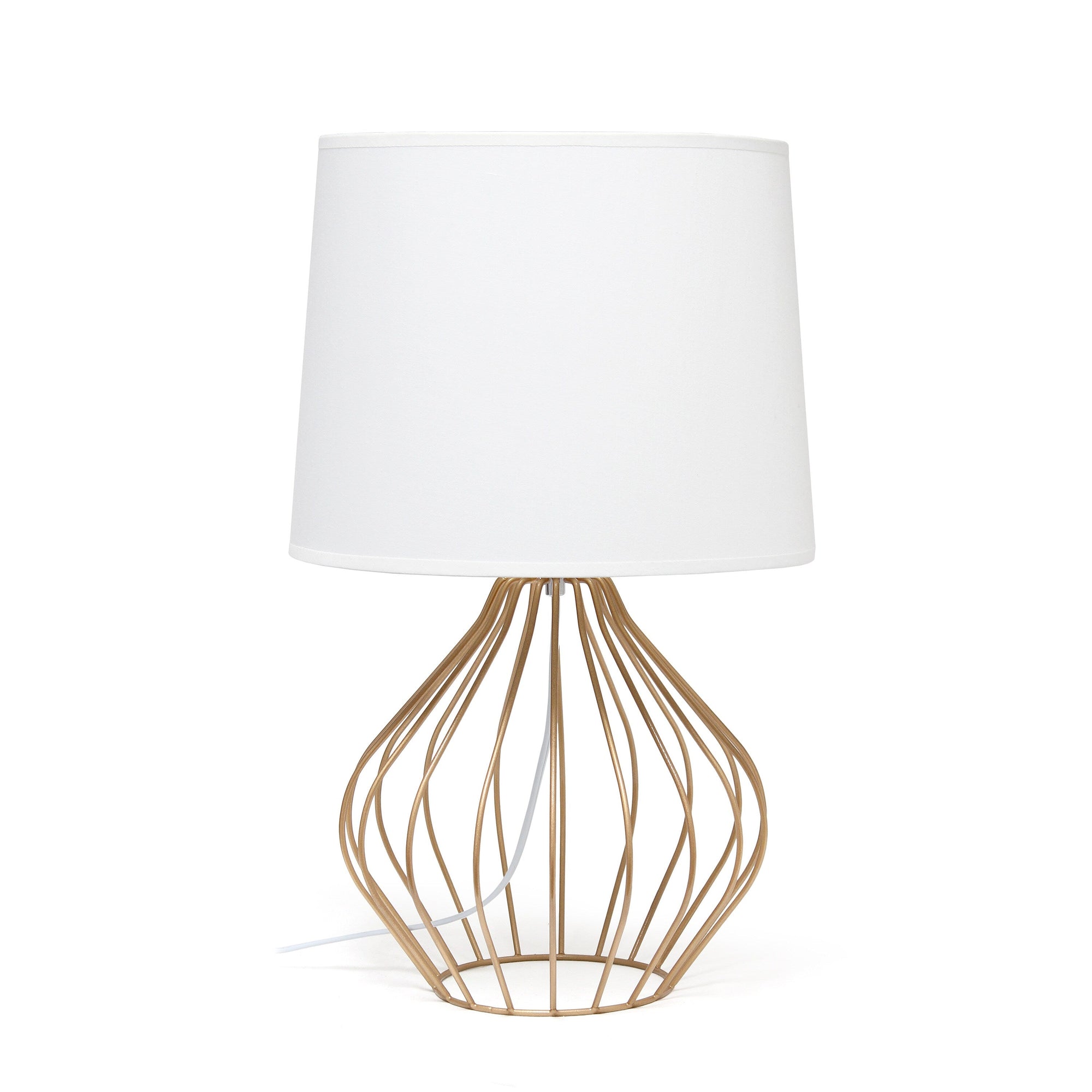 Simple Designs Copper Table Lamp - From Where - 