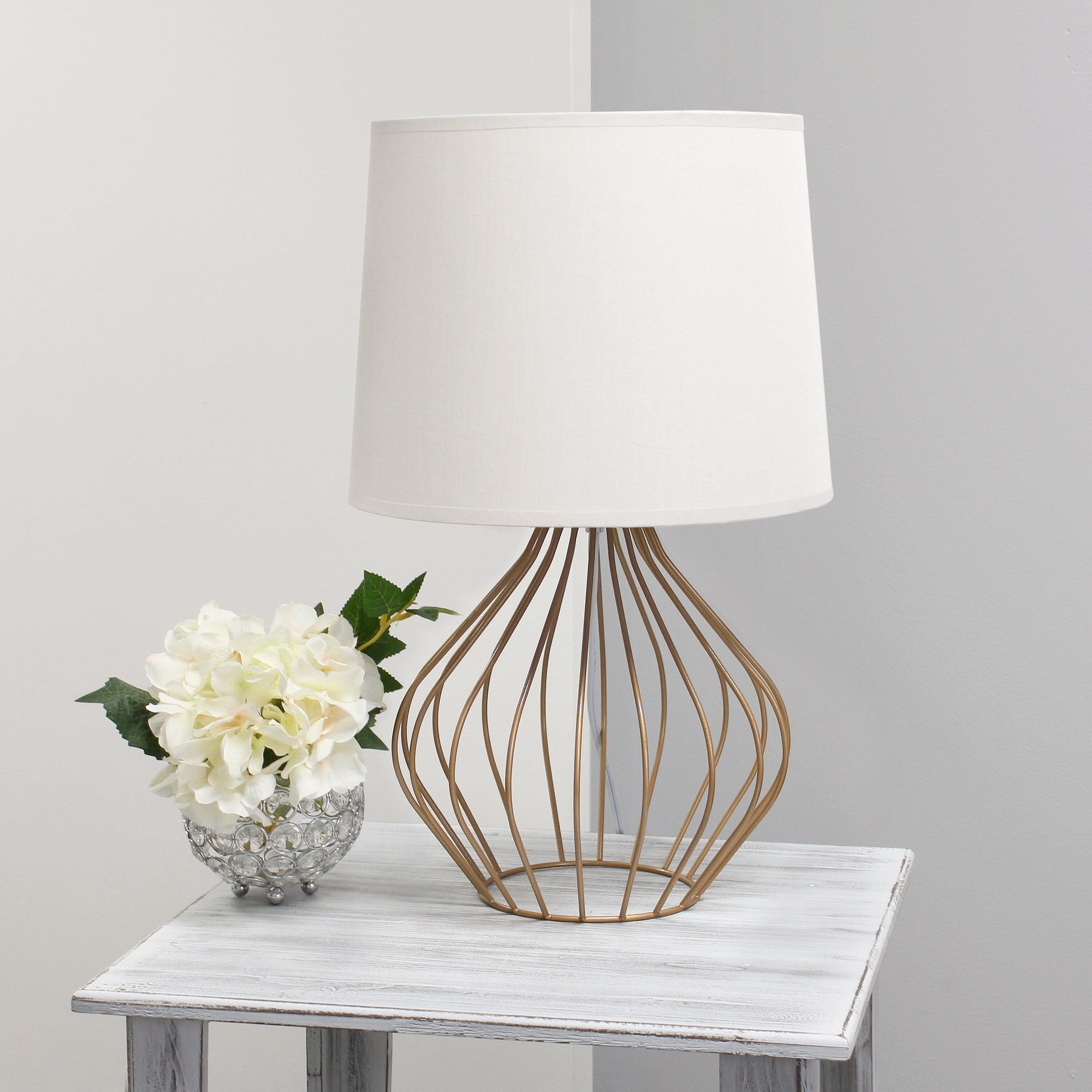 Simple Designs Copper Table Lamp - From Where - 