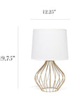 Simple Designs Copper Table Lamp - From Where - 