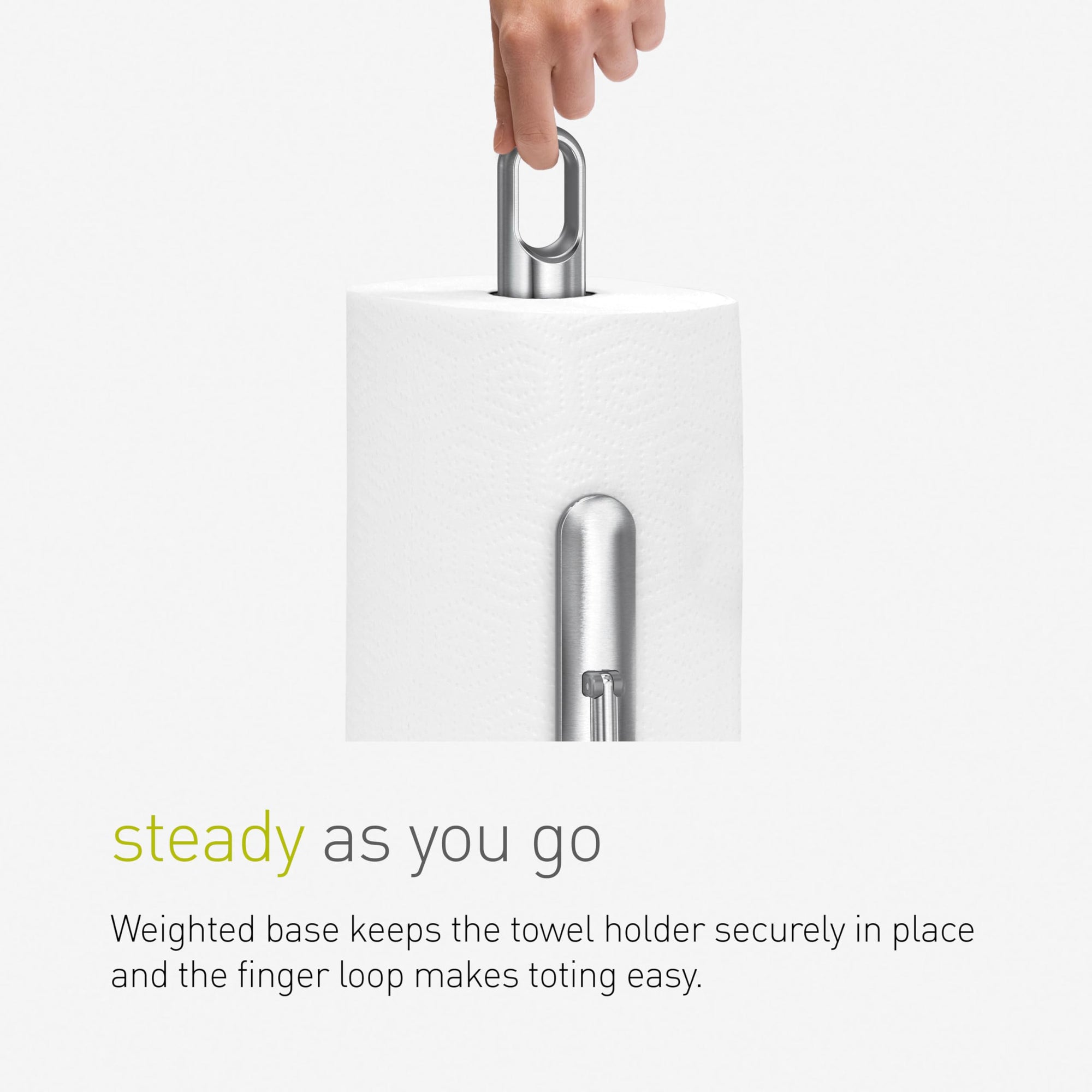 simplehuman Paper Towel Holder - From Where - 