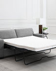 Simpson Grey Sleeper Sofa - From Where - 