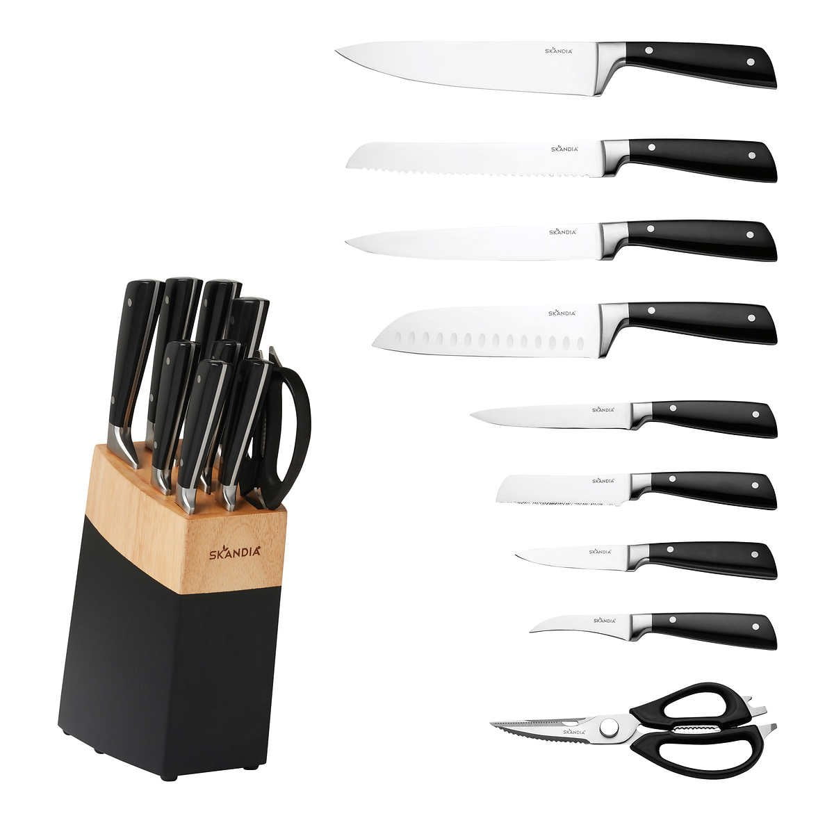 Skandia 10 - Piece Knife Set - From Where - 