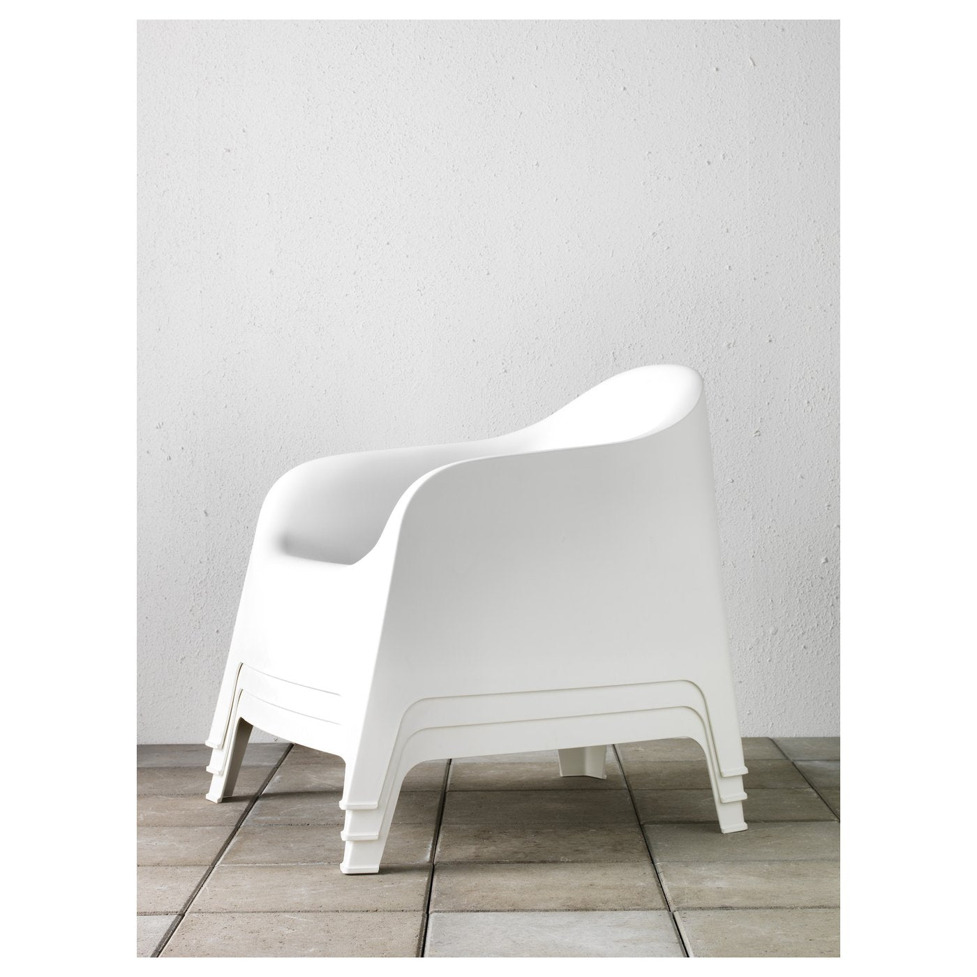 SKARPÖ Armchair Ooutdoor White - From Where - 