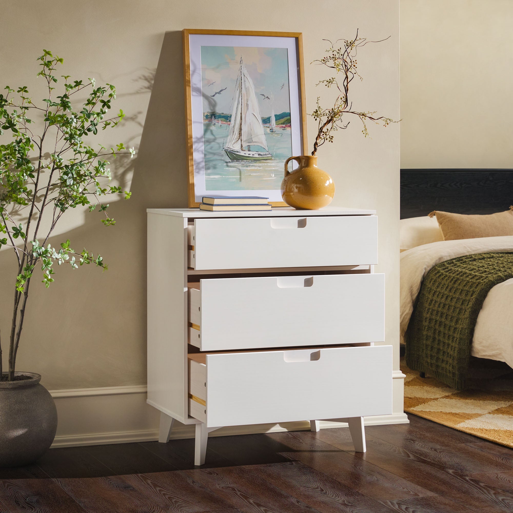 Sloane Mid - Century Modern Wood Dresser - From Where - 