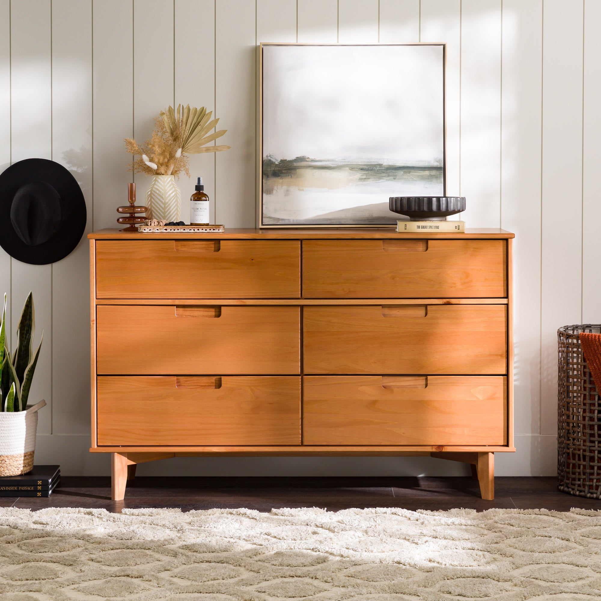 Sloane Mid - Century Modern Wood Dresser - From Where - 